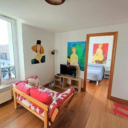 Bonito Estudio Reformado 1 Dormitorio 3 Personas Андай Экстерьер фото